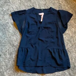 Navy Blouse
